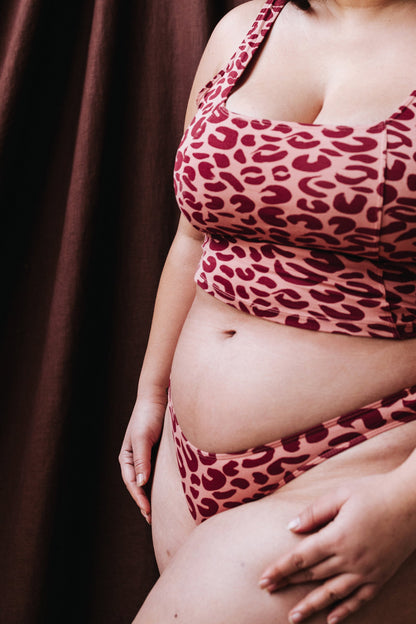NOBRATOP®  EMMIE LEOPARD PINK