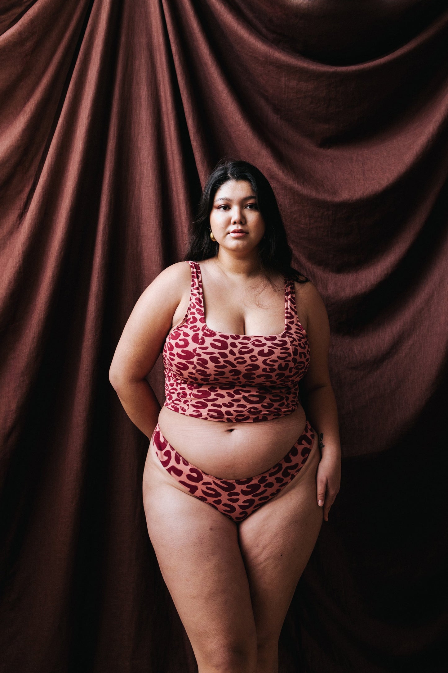NOBRATOP®  EMMIE LEOPARD PINK