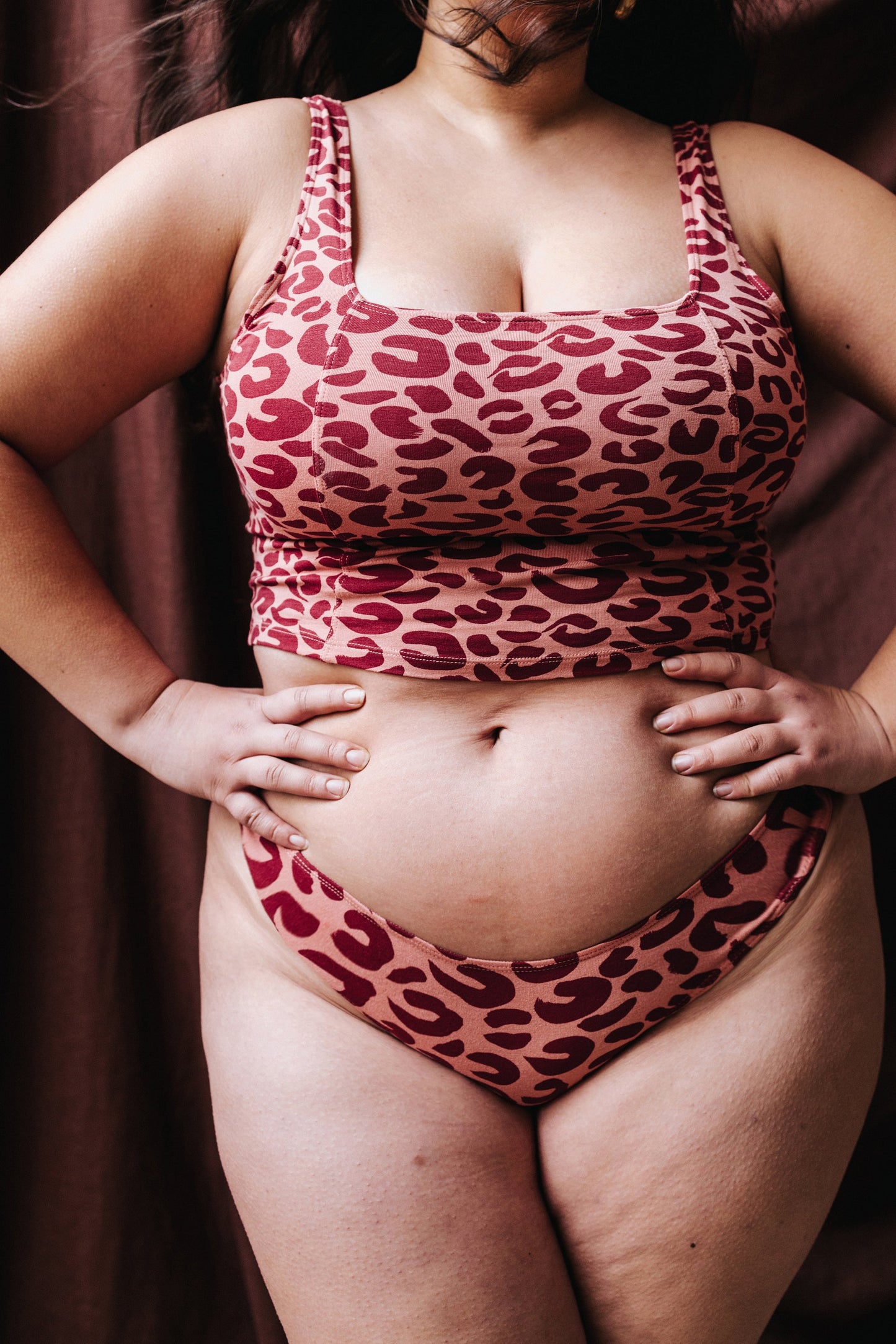 NOBRATOP®  EMMIE LEOPARD PINK