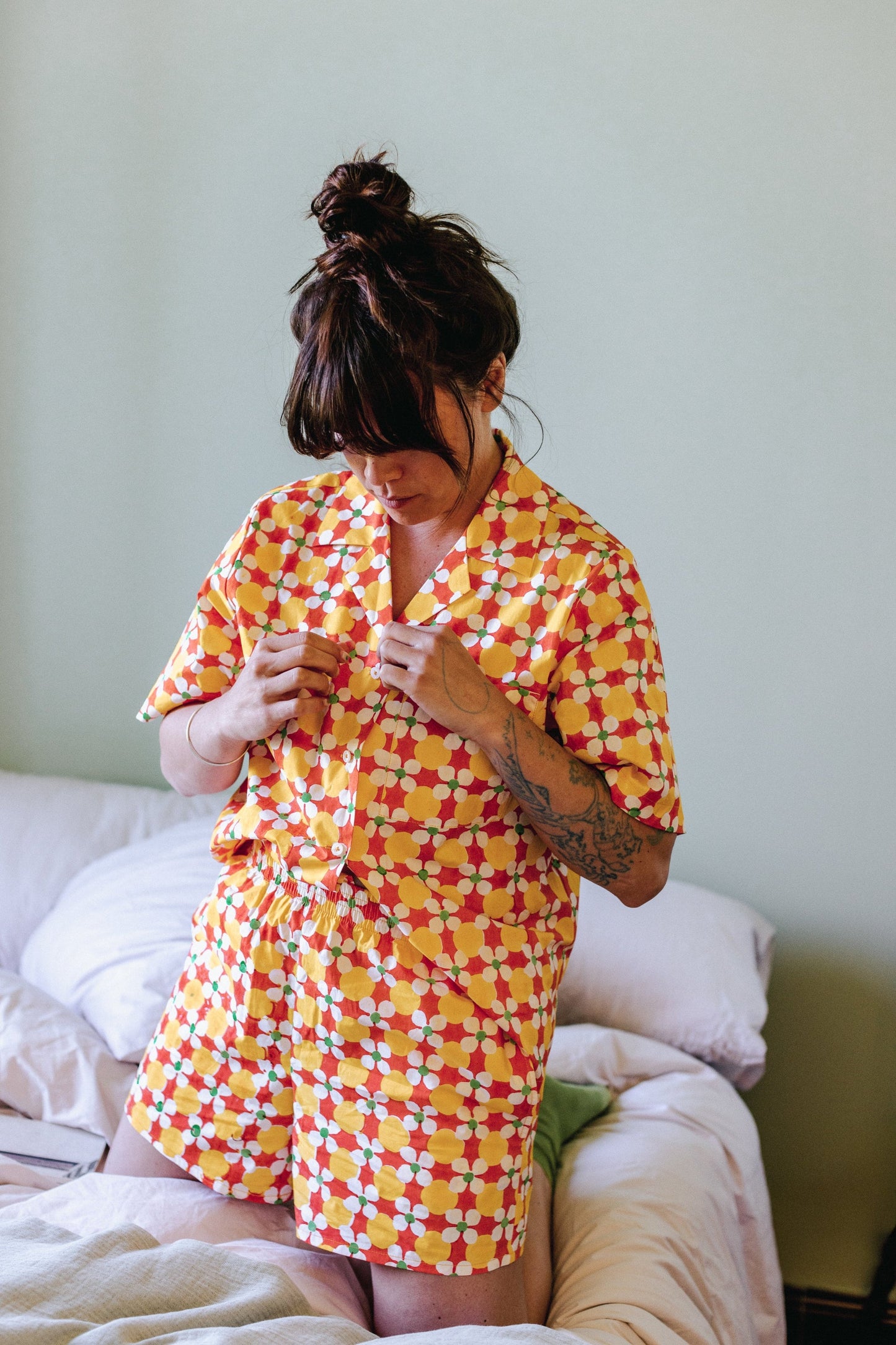 BAS DE PYJAMA ANDRÉ PÂQUERETTES