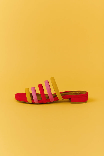 MULES LILA RAINBOW