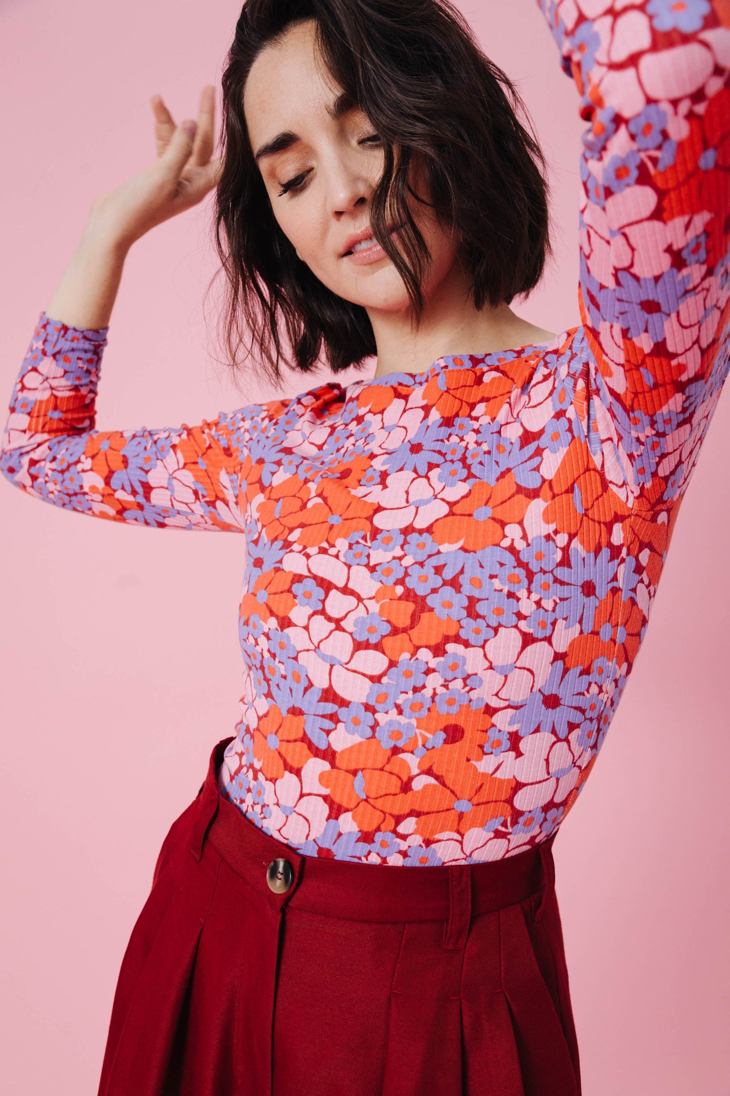 BODY HUGO FLEURS 70'S