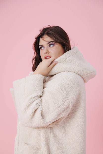 MANTEAU NINON MOUMOUTE BEIGE