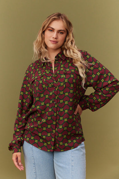 CHEMISE CHARLIE FLOWER ROMANCE