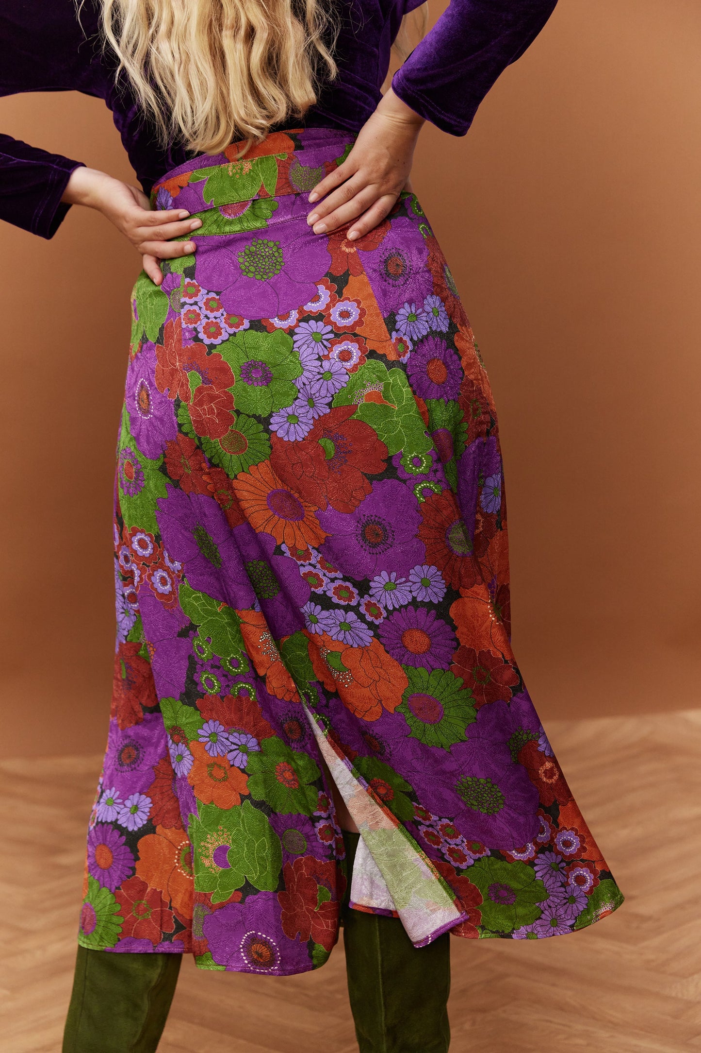 JUPE SAMANTHA AUTUMN BLOSSOM