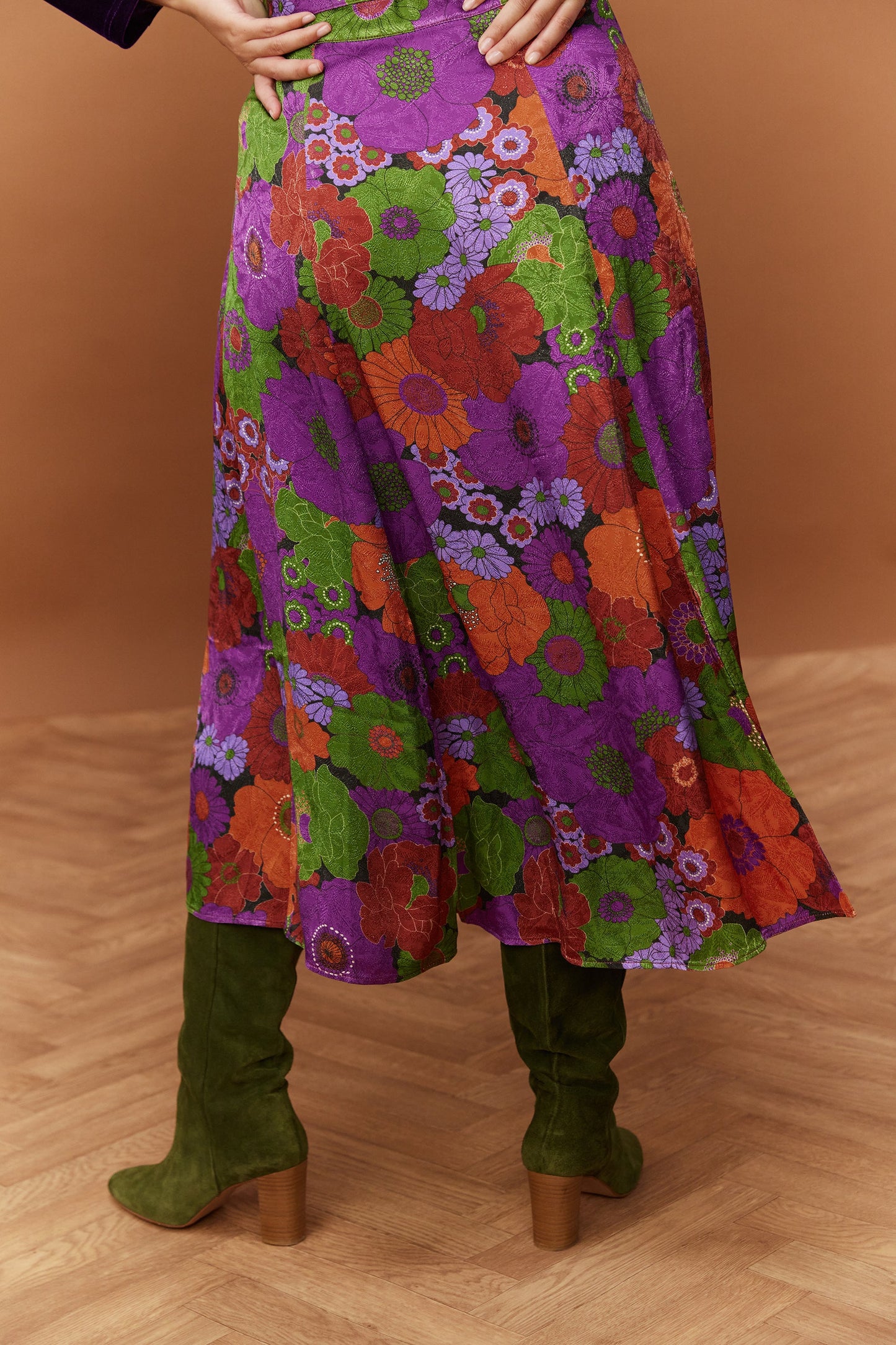 JUPE SAMANTHA AUTUMN BLOSSOM
