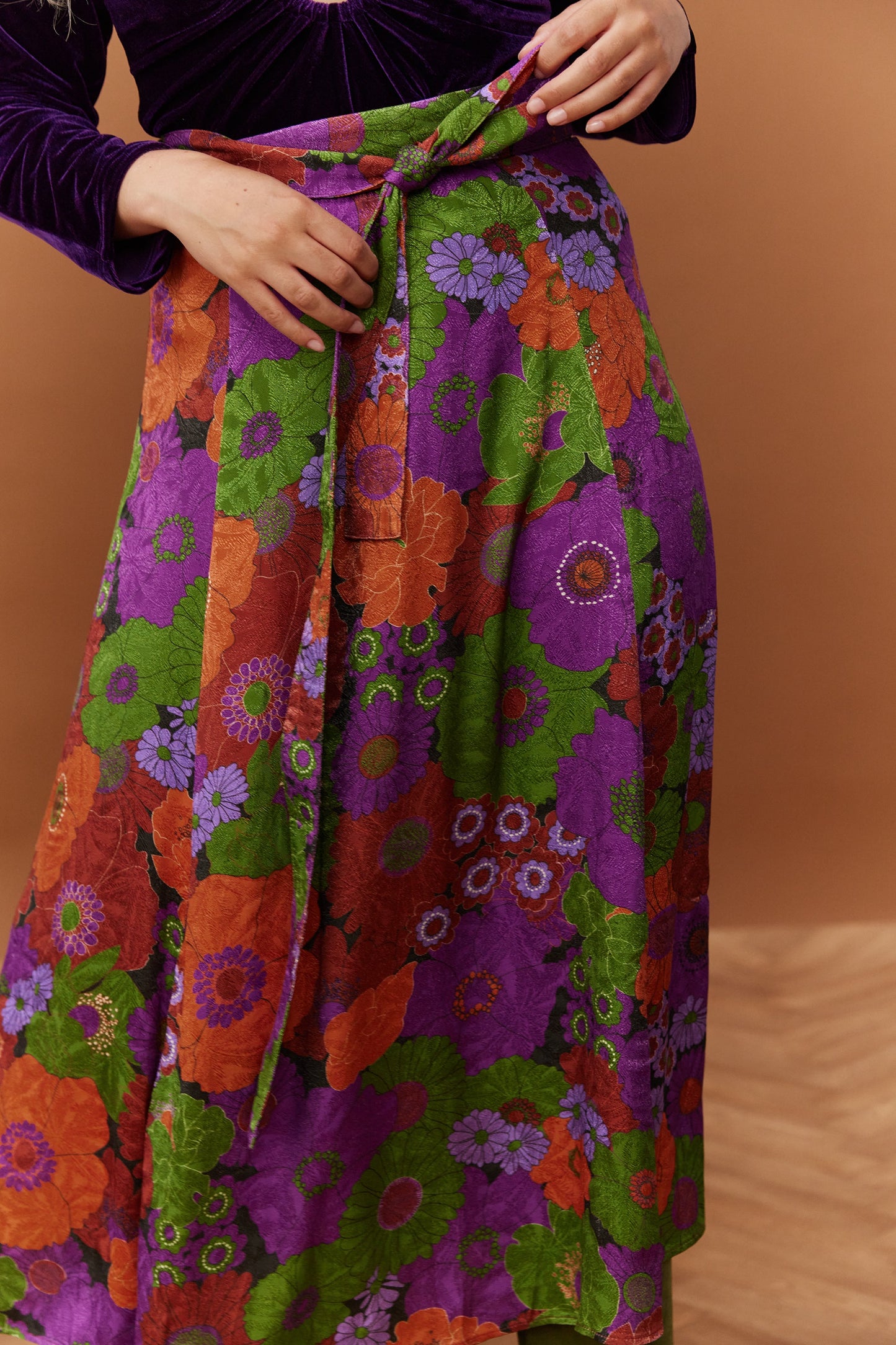 JUPE SAMANTHA AUTUMN BLOSSOM