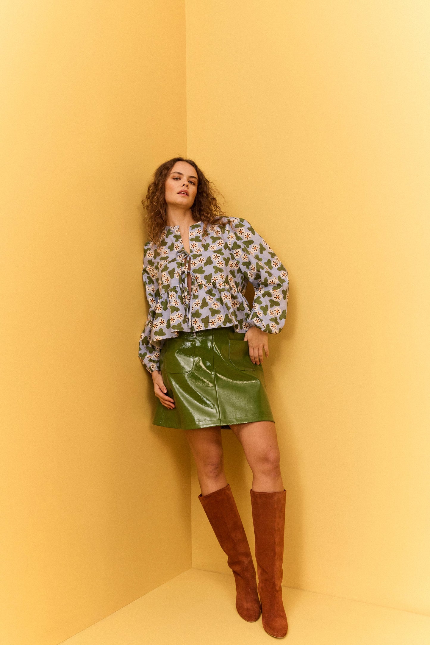 JUPE TINA OLIVE