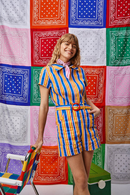 COMBI SHORT DARLING LEMONADE CAMP
