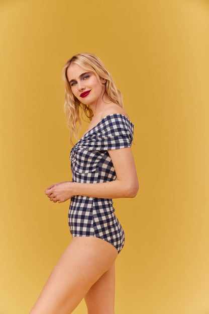 BODY MARTHA VICHY NAVY