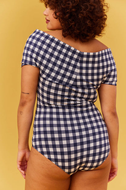 BODY MARTHA VICHY NAVY