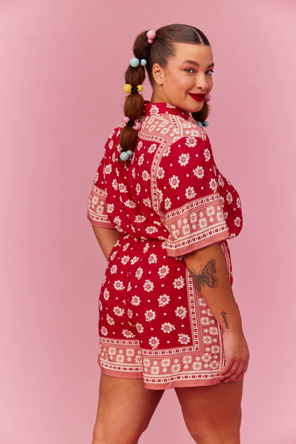 COMBI SHORT LEO BANDANA
