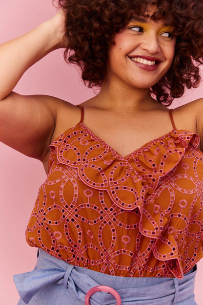 COMBI NAOMI BRODERIE ANGLAISE