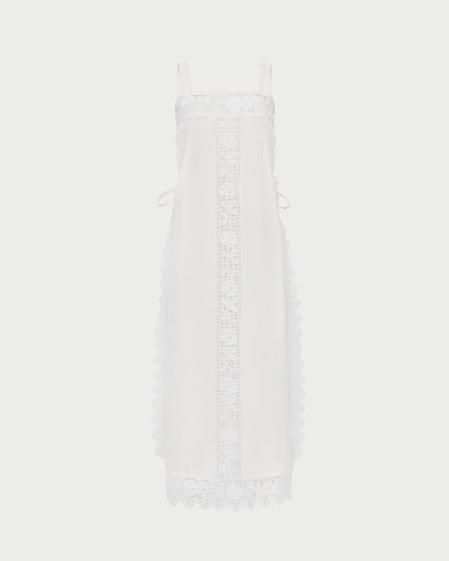 Poppy Lace Trim Dress