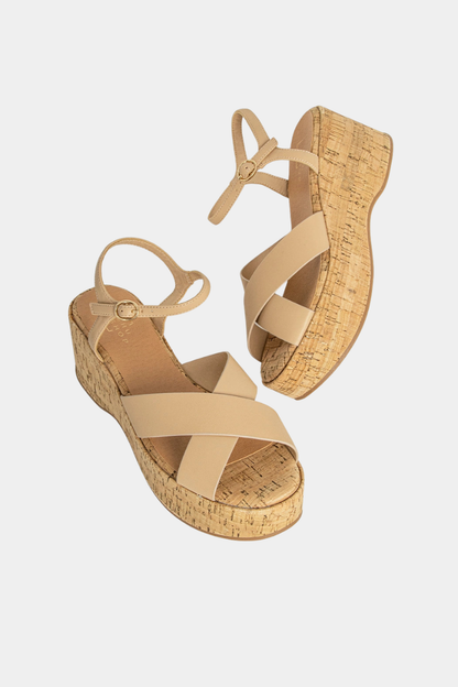 Indiana Wedge - Nude