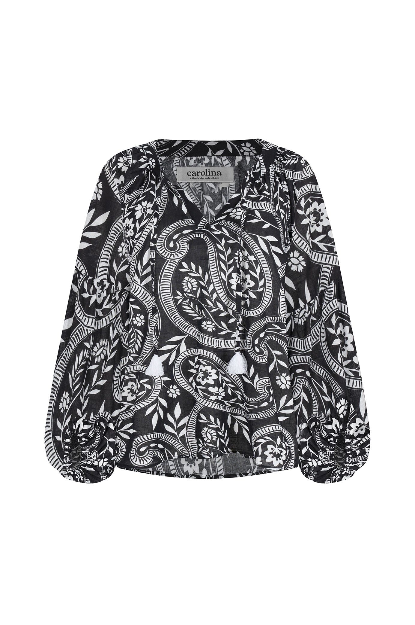 Francis Top Black and White