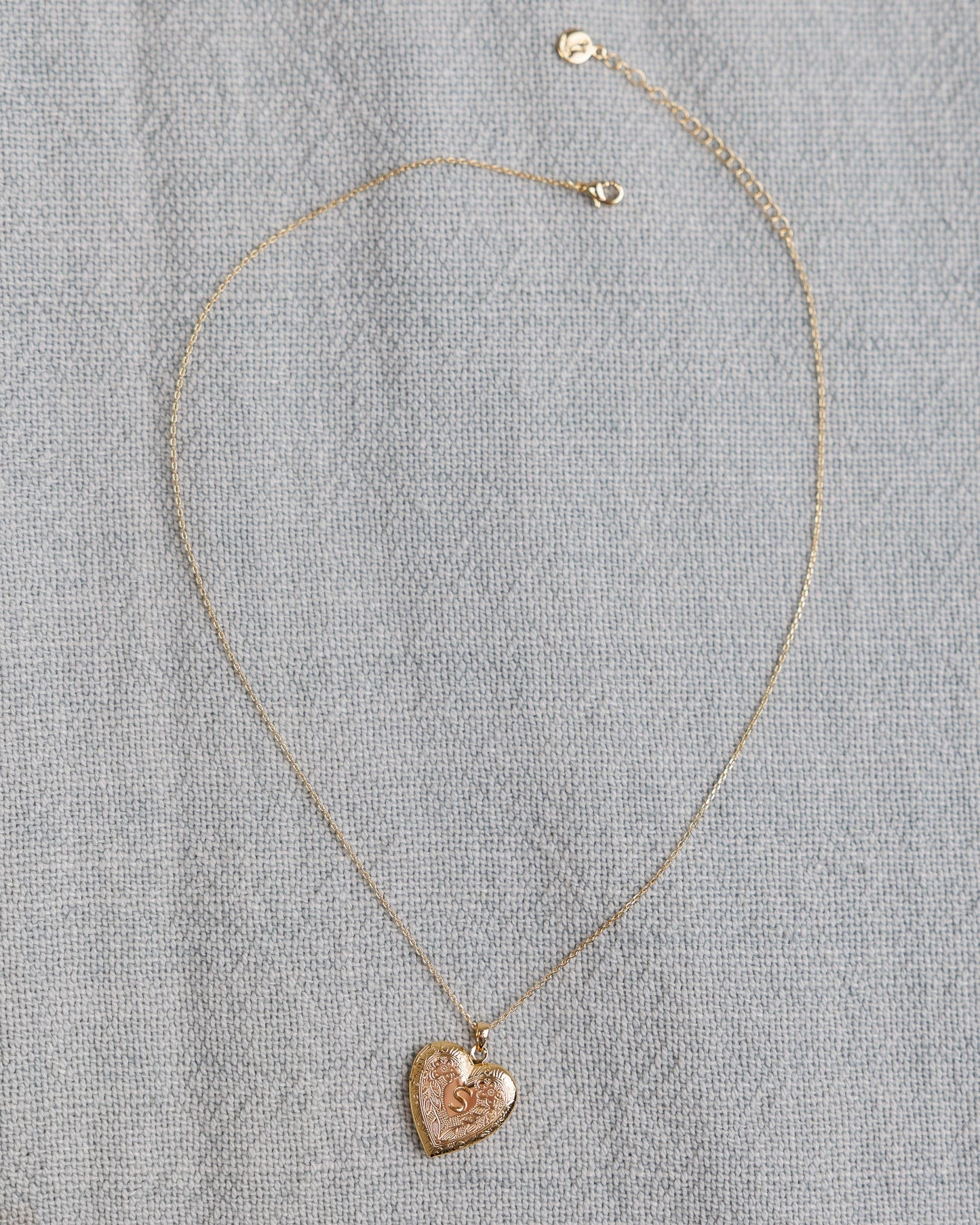 Monogram Heirloom Locket - Final Sale