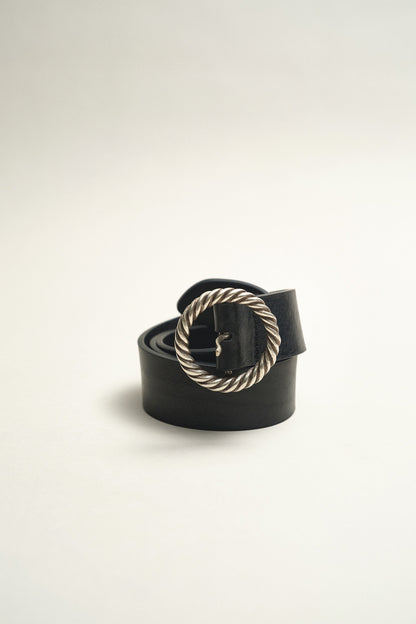 CEINTURE TORSADE NOIR