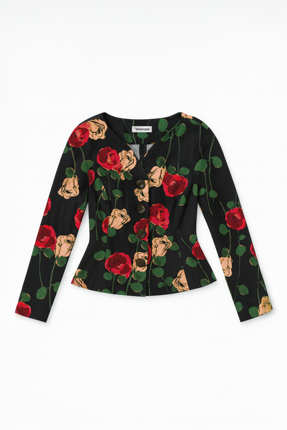 BLOUSE DESIRÉE VINTAGE ROSES