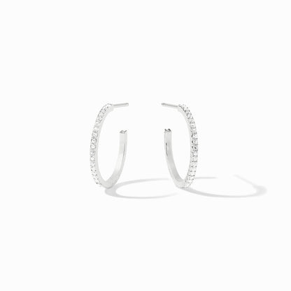 Windsor Hoop - Cubic Zirconia