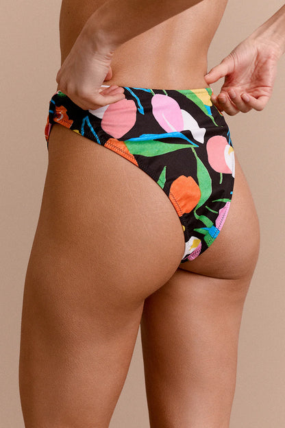 BAS DE MAILLOT LIO BLACK DREAMY GARDEN
