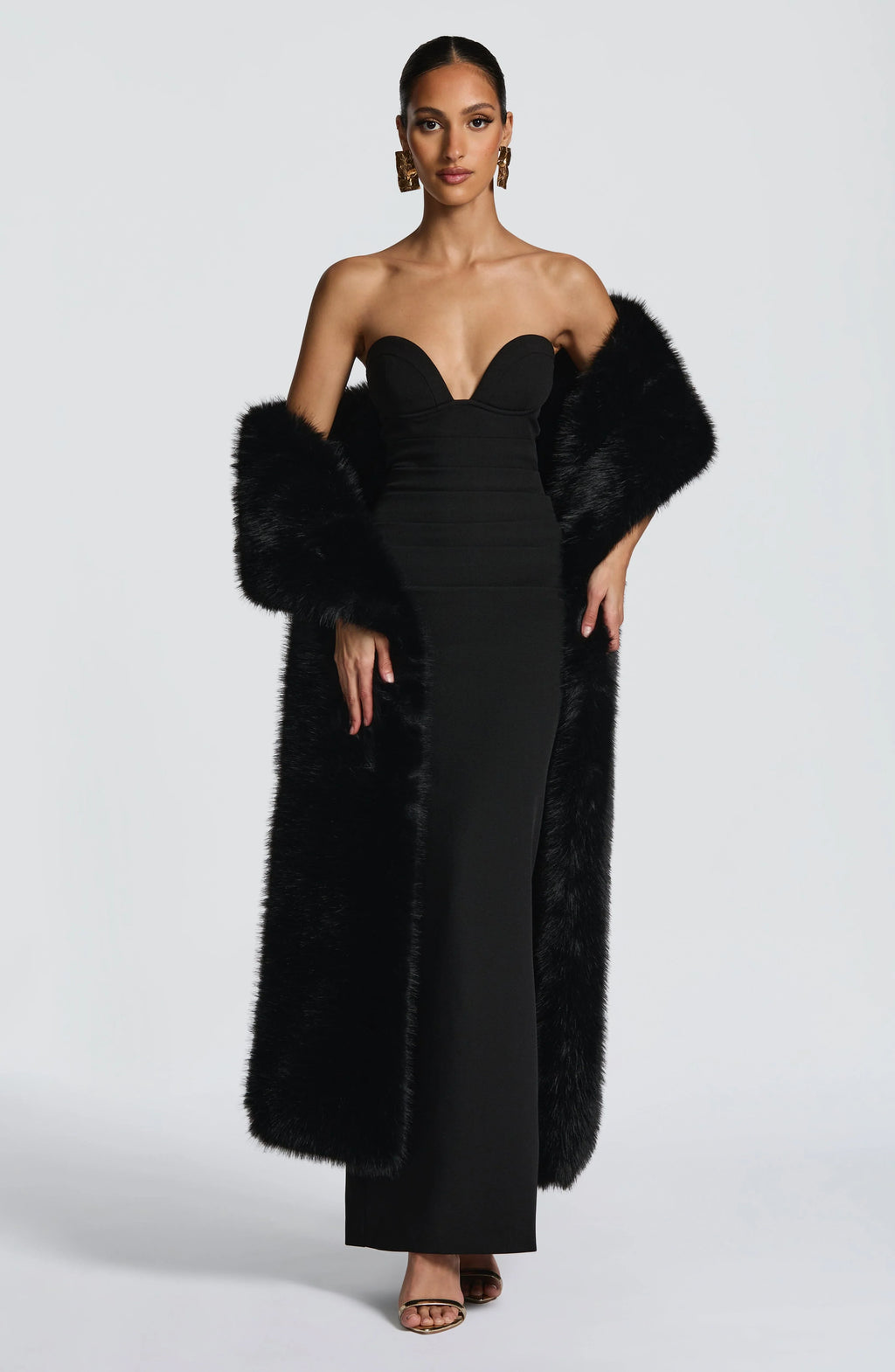 Lindsey Maxi Dress - Black