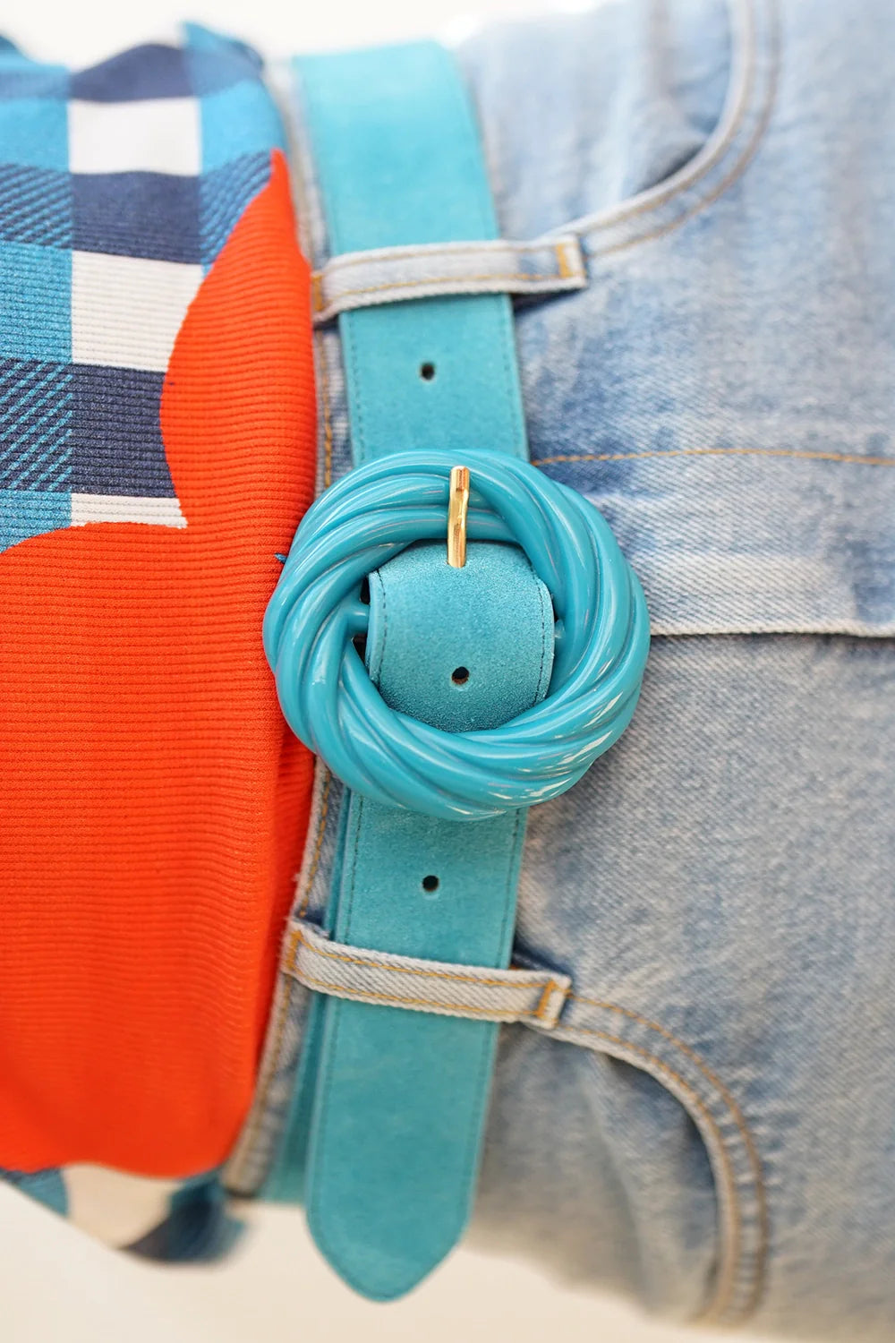 CEINTURE TORSADE AZUL