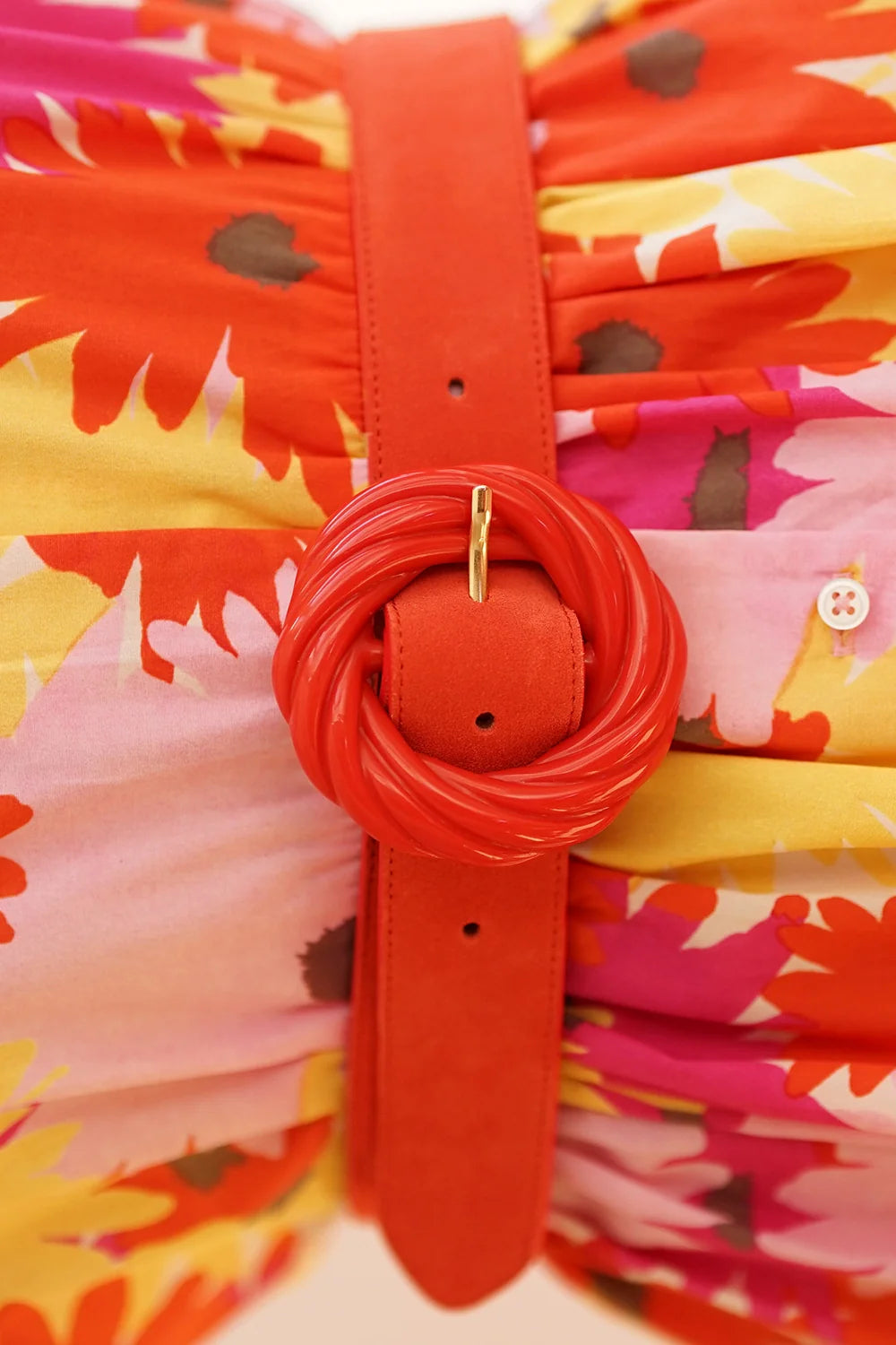 CEINTURE TORSADE CORAIL