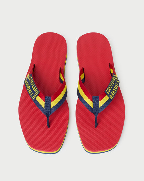 Chase Red/Yellow Flip Flop