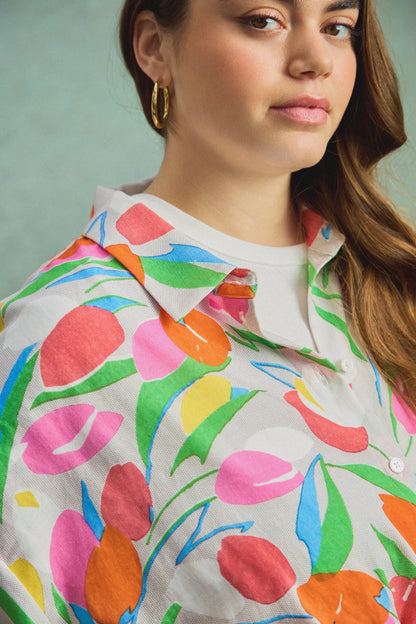 CHEMISE OMER DREAMY GARDEN