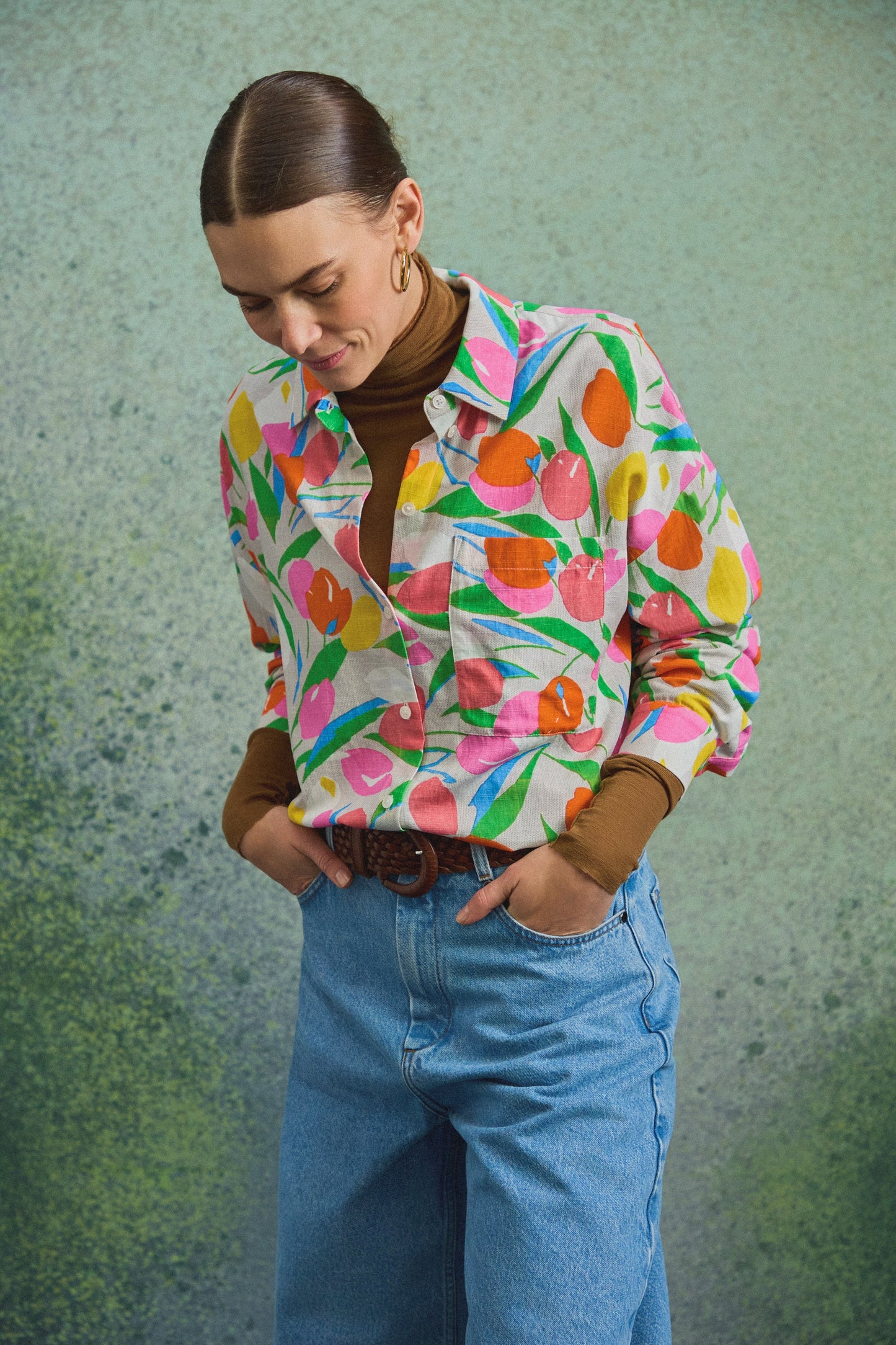 CHEMISE OMER DREAMY GARDEN