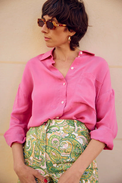 CHEMISE OMER ROSE VINTAGE