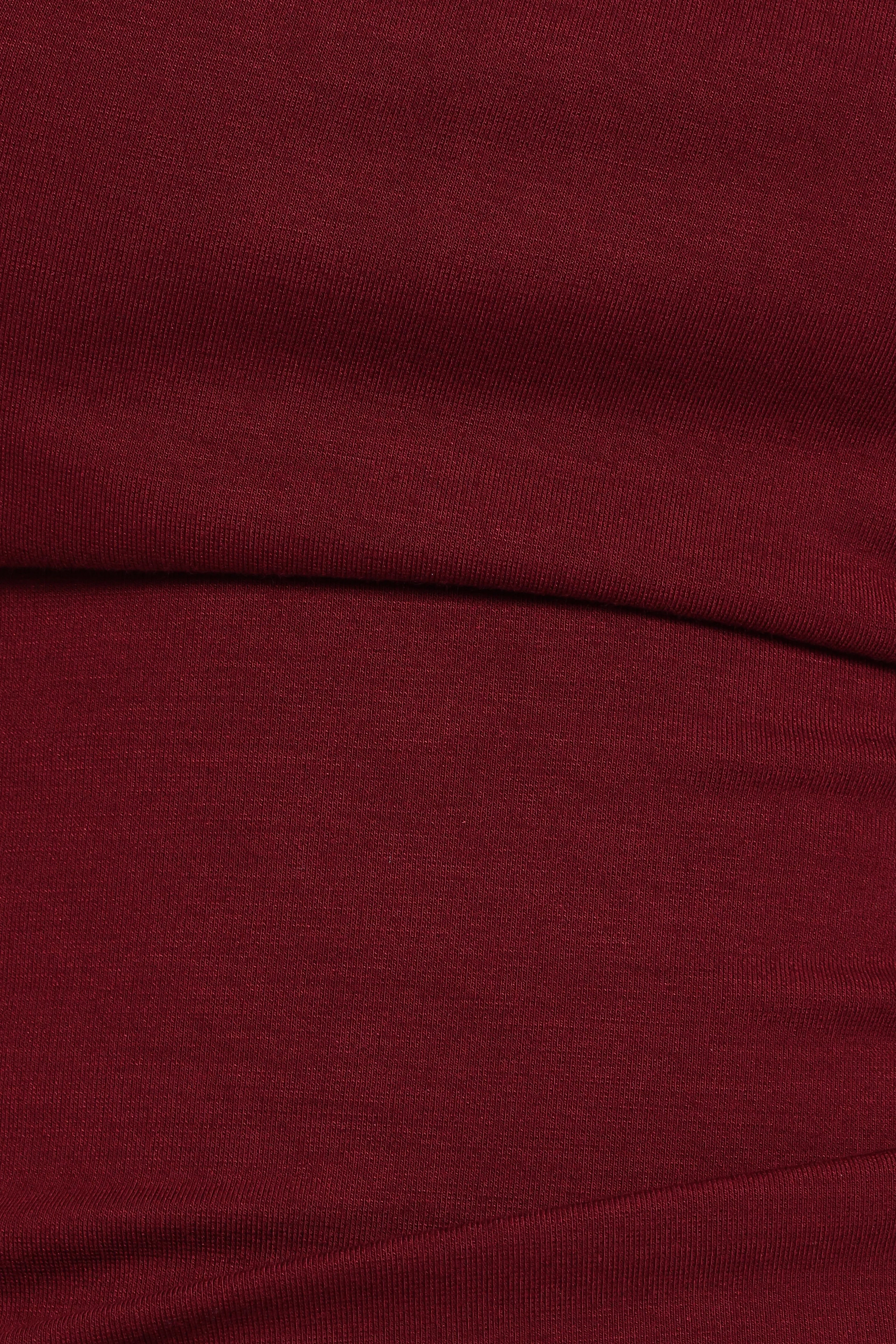 Darina Off Shoulder Top - Bordeaux