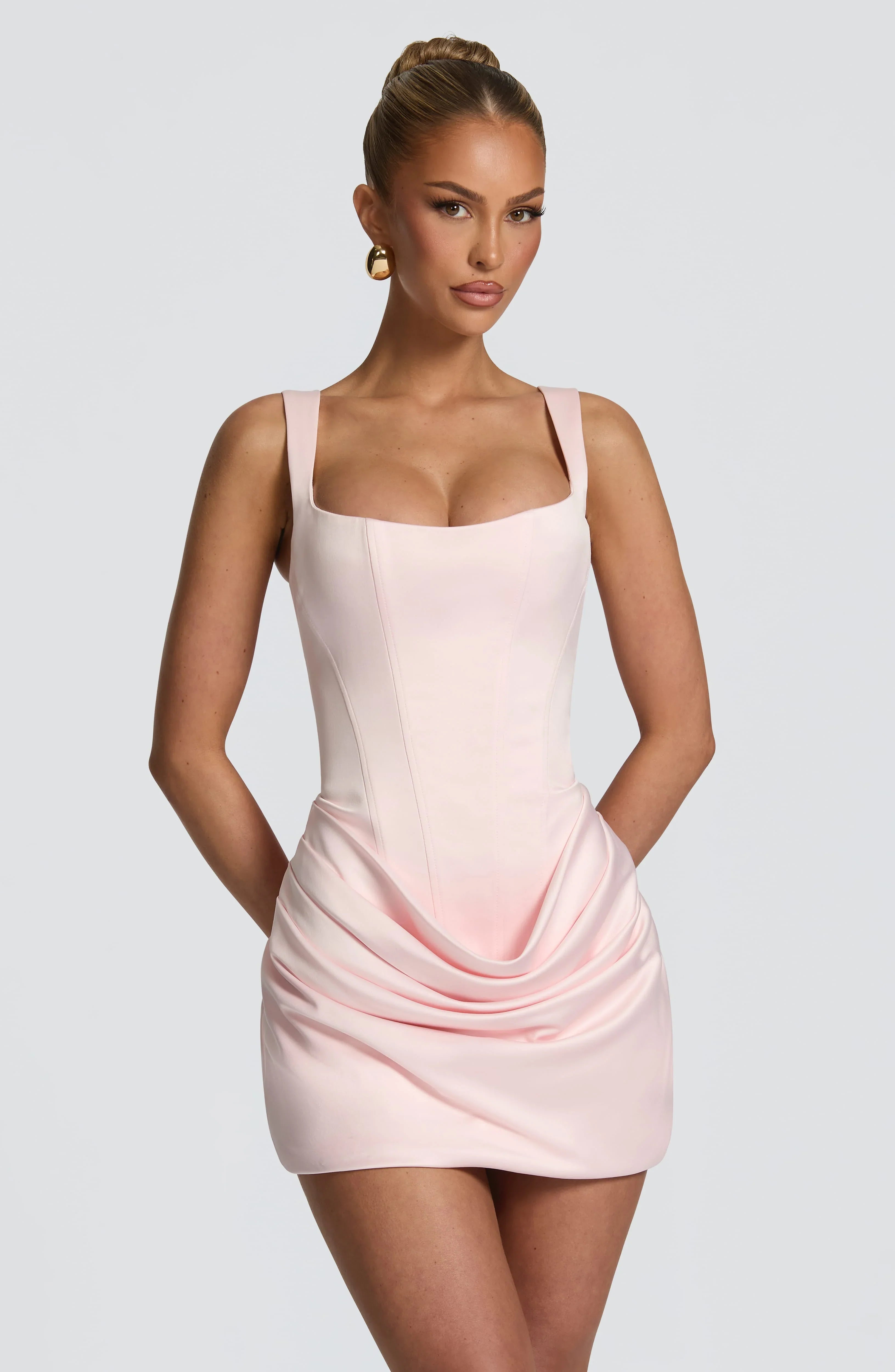 Imogen Mini Dress - Blush