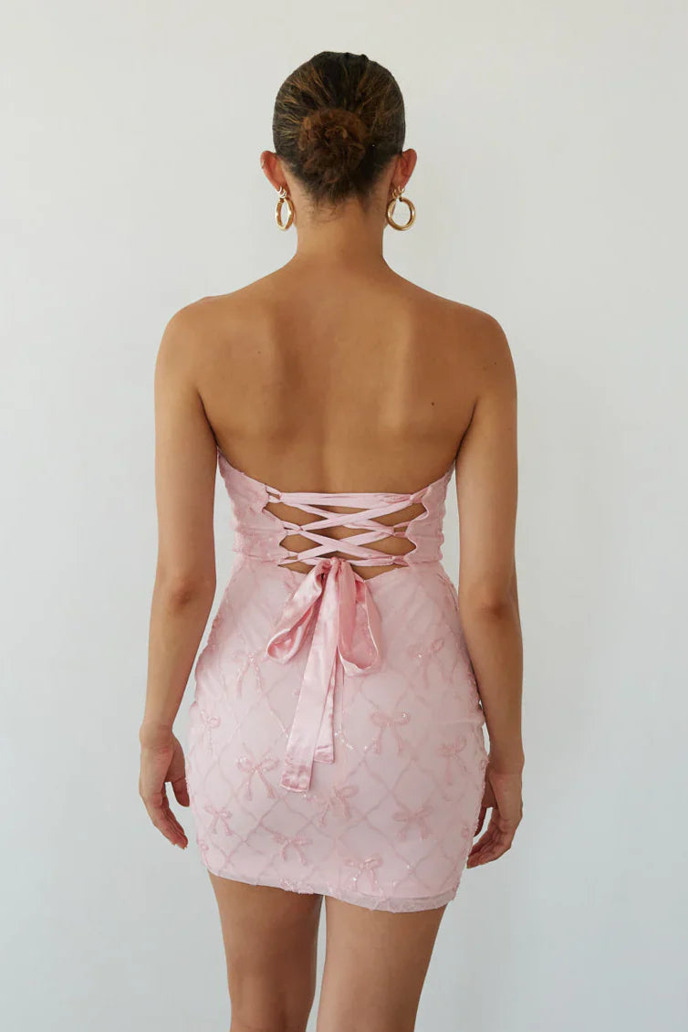 Mila Coquette Sequin Mini Dress