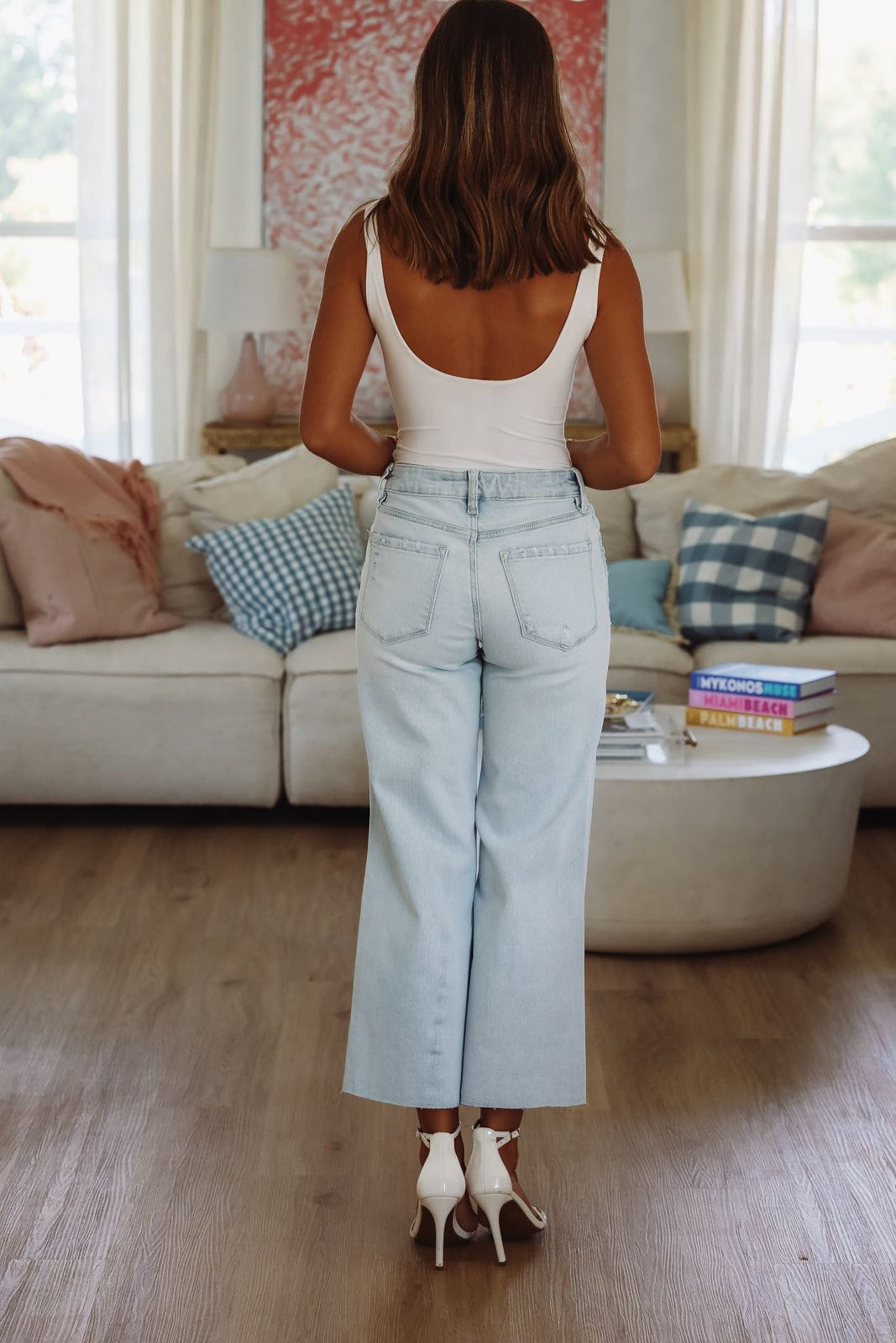 Olivia High Rise Jeans - Light Wash
