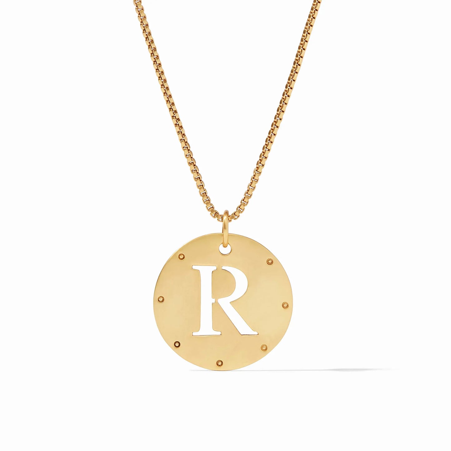 Julie Vos Monogram Pendant Necklace