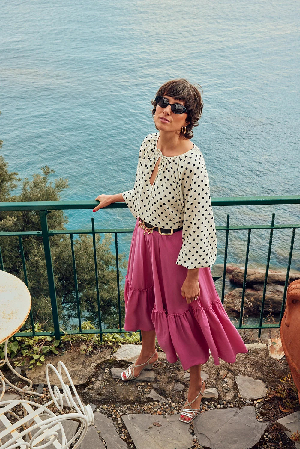 JUPE MARNY ROSE VINTAGE