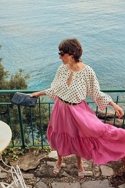 JUPE MARNY ROSE VINTAGE