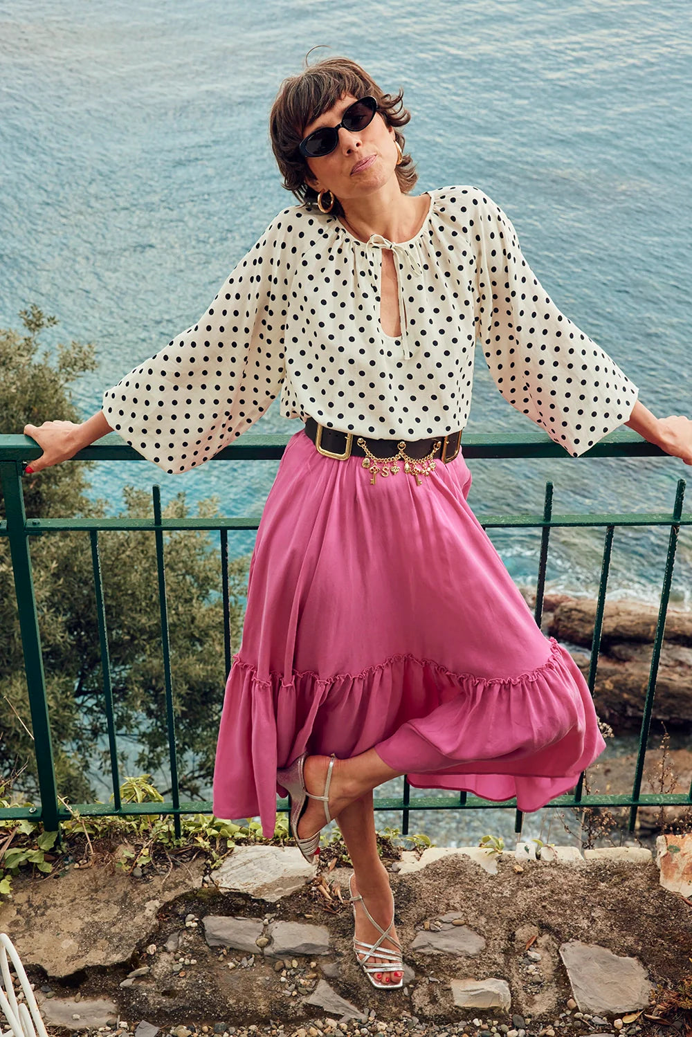 JUPE MARNY ROSE VINTAGE