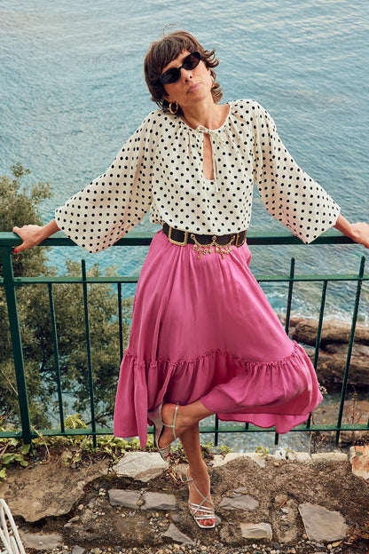 JUPE MARNY ROSE VINTAGE