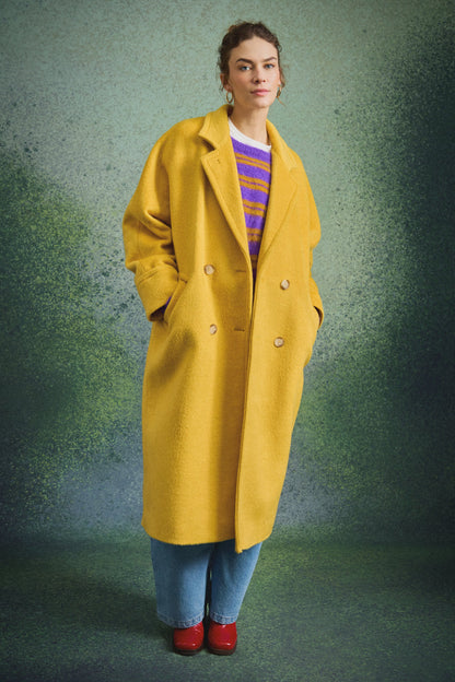 MANTEAU DARIO JAUNE
