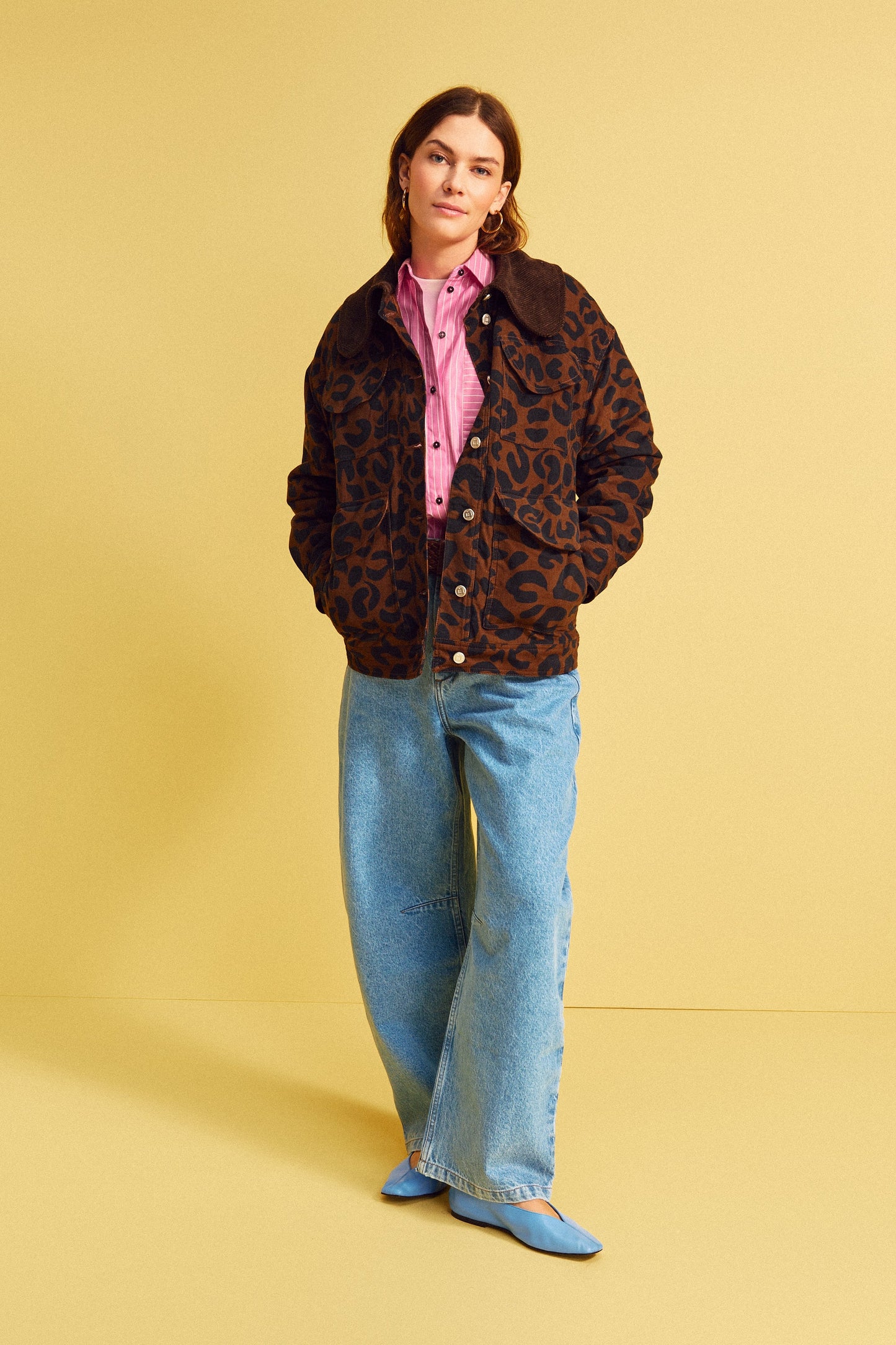 MANTEAU MAXOU LÉOPARD