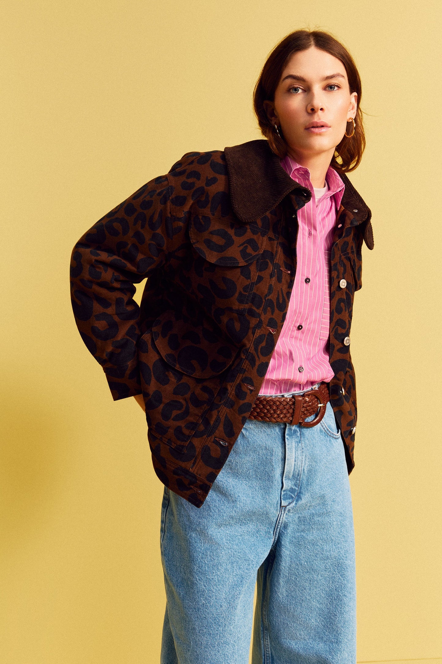 MANTEAU MAXOU LÉOPARD