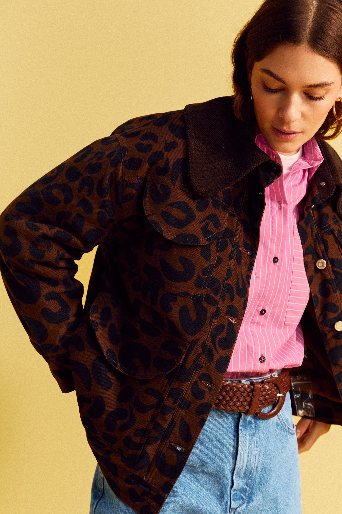 MANTEAU MAXOU LÉOPARD