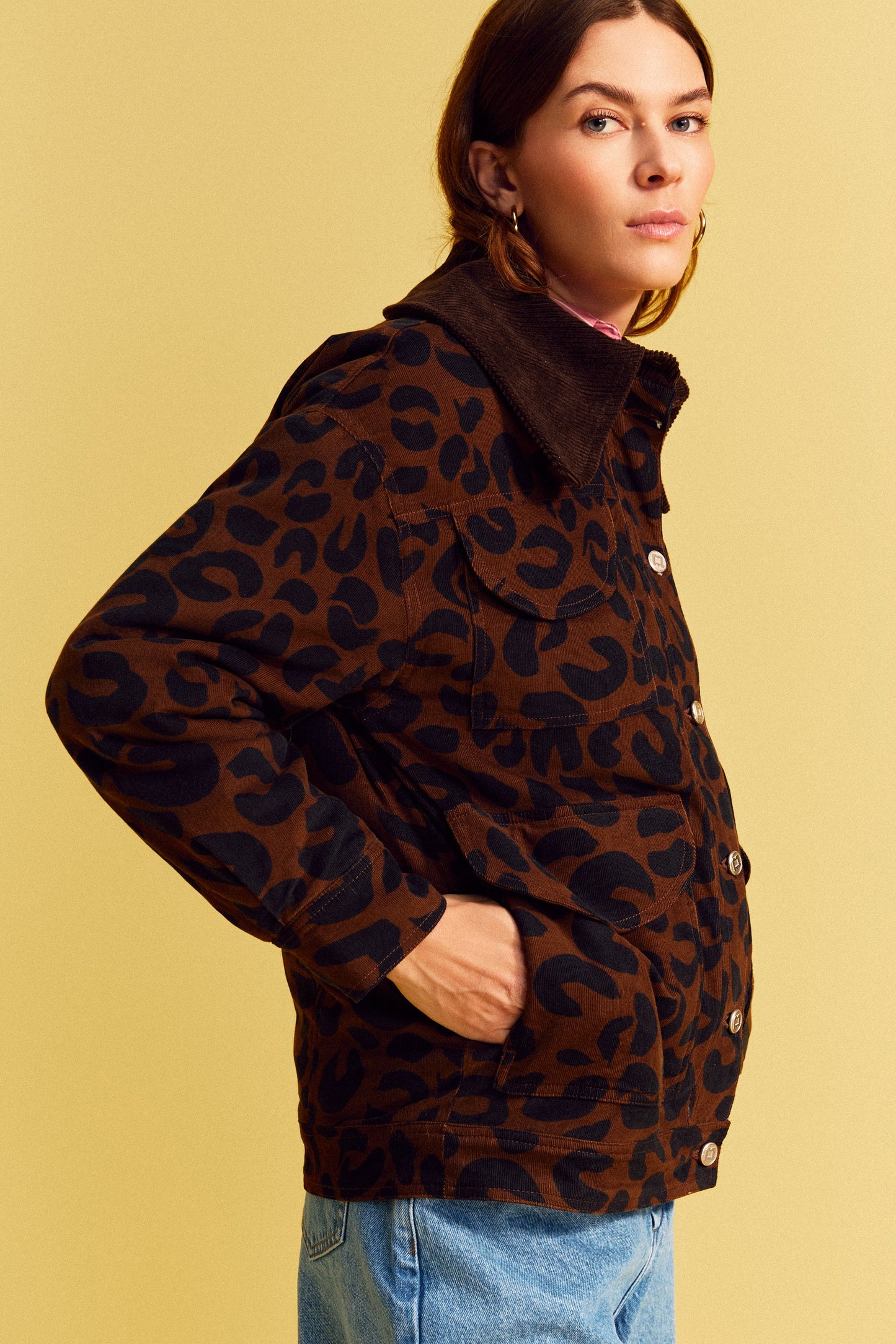 MANTEAU MAXOU LÉOPARD